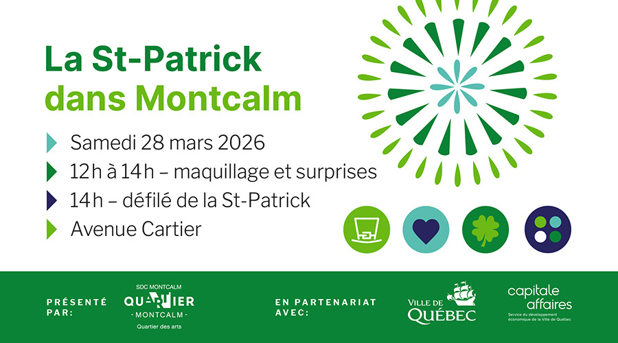 Saint-Patrick dans Montcalm 2026